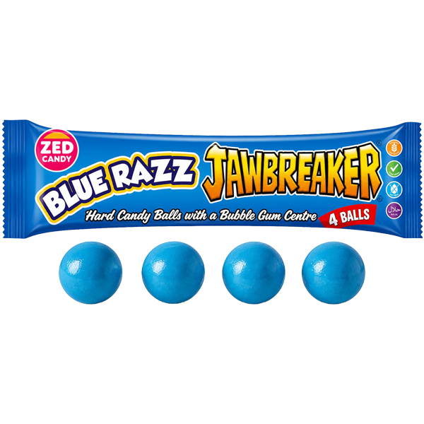 Zed Candy Blue Razz Jawbreaker