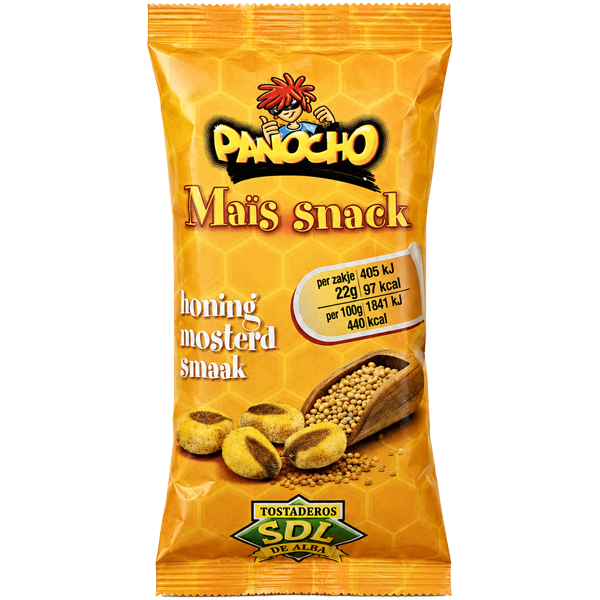 Panocho Maïssnack Honing-Mosterd
